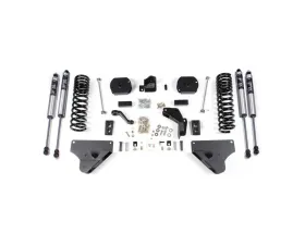 BDS Suspension 4 Inch Lift Kit | Coil Spacers | FOX 2.0 Performance Series Shock Ram 2500 4WD Diesel 2014-2018