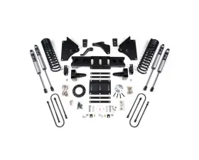 BDS Suspension 5.5 Inch Lift Kit | 4 Inch Block | FOX 2.0 Performance Series Shock Ram 3500 4WD Gas 2013-2018