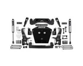 BDS Suspension 7 Inch Lift Kit FOX 2.0 Performance Series Rear Shocks Toyota Tundra 2WD/4WD 2016-2021