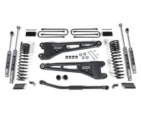 BDS Suspension 2.5 Inch Lift Kit with Radius Arm | NX2 Nitro Series Rear Shock Ford F450 Super Duty 2023-2025