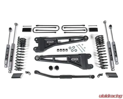 BDS Suspension 2.5 Inch Lift Kit with Radius Arm | NX2 Nitro Series Rear Shock Ford F450 Super Duty 2023-2025 - BDS1306H