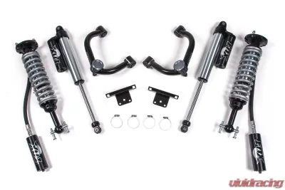 BDS Suspension 2 Inch Leveling Kit | FOX 2.5 Coil-Over with DSC Adjuster | FOX 2.5 Piggyback DSC Rear Shock Ford F150 4WD 2014-2020 - BDS1553FDSC