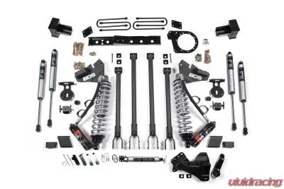 BDS Suspension 26 Inch Lift Kit with 4-Link | FOX 2.5 Performance Elite Coil-Over Conversion | FOX 2.0 Performance Series Shock Ford F350 Super Duty DRW 4WD Diesel 2020-2022 - BDS1574FPE