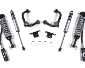 BDS Suspension 2 Inch Leveling Kit | FOX 2.5 Coil-Over with DSC Adjuster | FOX 2.0 Performance Series Rear Shock Ford F150 4WD 2014-2020