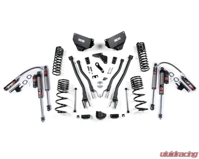 BDS Suspension 4 Inch Lift Kit with 4-Link | FOX 2.5 Performance Elite Series Shock Ram 2500 4WD Diesel 2014-2018 - BDS1602FPE