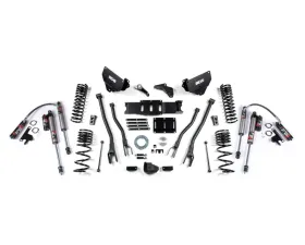 BDS Suspension 5.5 Inch Lift Kit with 4-Link | FOX 2.5 Performance Elite Series Shock Ram 2500 4WD Gas 2014-2018