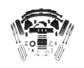 BDS Suspension 6 Inch Lift Kit | Leaf Springs | 6 Bolt | FOX 2.0 Performance Series Shock Ram 3500 4WD Diesel 2013-2018