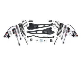BDS Suspension 3 Inch Lift Kit with Radius Arm | No Factory Rear Overload Leaf | FOX 2.5 Performance Elite Series Shock Ram 3500 4WD Diesel 2019-2024
