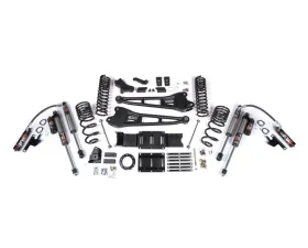 BDS Suspension 4 Inch Lift Kit with Radius Arm | FOX 2.5 Performance Elite Series Shock Ram 2500 4WD Diesel 2019-2024