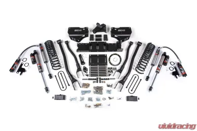 BDS Suspension 4 Inch Lift Kit with 4-Link | 8 Bolt | FOX 2.5 Performance Elite Shock Ram 3500 4WD Diesel 2019-2024 - BDS1672FPE