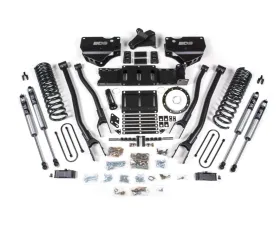BDS Suspension 4 Inch Lift Kit with 4-Link | 8 Bolt | FOX 2.0 Performance Series Shock Ram 3500 4WD Diesel 2019-2023