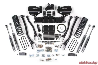 BDS Suspension 4 Inch Lift Kit with 4-Link | 8 Bolt | NX2 Nitro Series Ram 3500 4WD Diesel 2019-2024 - BDS1672H