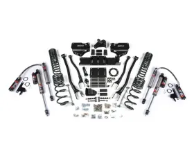 BDS Suspension 5.5 Inch Lift Kit with 4-Link | FOX 2.5 Performance Elite Series Shock Ram 2500 4WD Diesel 2019-2025