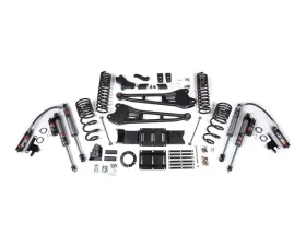 BDS Suspension 4 Inch Lift Kit with Radius Arm | FOX 2.5 Performance Elite Series Shock Ram 2500 4WD Gas 2019-2025