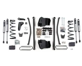 BDS Suspension 8 Inch Lift Kit | Long Arm | Block Kit with 3-1/2 Inch Axle | Manual Transmission | FOX 2.0 Performance Series Shock Dodge Ram 2500 | 3500 4WD Diesel 2008