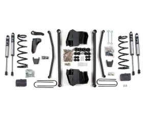 BDS Suspension 4 Inch Lift Kit | Long Arm | 3-1/2 Inch Axle | Block Kit | FOX 2.0 Performance Series Shock Dodge Ram 2500 Power Wagon 4WD Gas 2005-2007