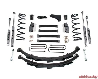 BDS Suspension 4 Inch Lift Kit | 3-1/2 Inch Axle | Leaf Springs | NX2 Nitro Series Shock Dodge Ram 2500 Power Wagon 4WD 2008 - BDS1767H