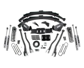 BDS Suspension 6 Inch Lift Kit with 4-Link | Leaf Springs | 8 Bolt | NX2 Nitro Series Shock Ram 3500 4WD Diesel 2013-2018