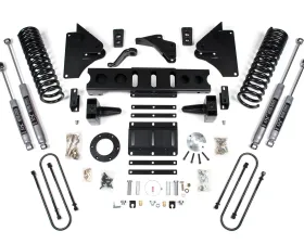 BDS Suspension 6 Inch Lift Kit | 4 Inch Block Kit | 6 Bolt | NX2 Nitro Series Shock Ram 3500 4WD Diesel 2013-2018
