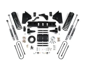 BDS Suspension 6 Inch Lift Kit | 4 Inch Block Kit | 8 Bolt | NX2 Nitro Series Shock Ram 3500 4WD Diesel 2013-2018