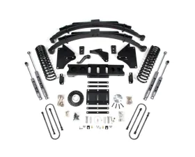 BDS Suspension 6 Inch Lift Kit | Leaf Springs | 8 Bolt | NX2 Nitro Series Shock Ram 3500 4WD Diesel 2013-2018
