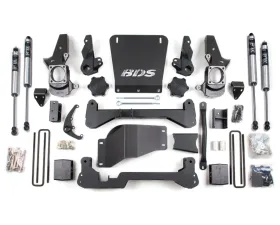 BDS Suspension 7 Inch Lift Kit | 5 Inch Block Kit | Narrow Track Knuckle | FOX 2.0 Performance Series Shock Chevrolet Silverado?| GMC Sierra 2500HD/3500 4WD 2001-2010