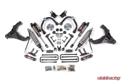 BDS Suspension 3 Inch Lift Kit | FOX Coil-Over Conversion | Block Kit with Factory Overload | FOX 2.5 Performance Elite Series Shock Chevrolet Silverado?| GMC Sierra 2500 HD | 3500 HD 4WD 2020-2026 - BDS1828FPE