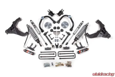 BDS Suspension 3 Inch Lift Kit | FOX Coil-Over Conversion | Block Kit No Factory Overload | FOX 2.0 Performance Series Shock Chevrolet Silverado?| GMC Sierra 2500 HD | 3500 HD 4WD 2020-2026 - BDS1829FPE