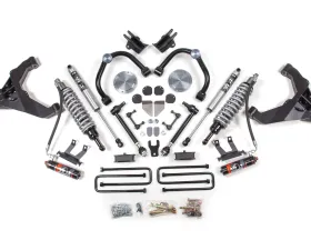 BDS Suspension 3 Inch Lift Kit | FOX Coil-Over Conversion | No Block | FOX 2.5 Performance Elite Series Shock Chevrolet Silverado?| GMC Sierra 2500 HD | 3500 HD 4WD 2020-2026