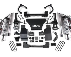 BDS Suspension 4 Inch Lift Kit | FOX 2.5 Performance Elite Coil-Over | FOX 2.5 Performance Elite Series Rear Shock Chevrolet Silverado?1500 | GMC Sierra 1500 4WD Gas 2025-2026