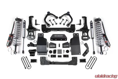 BDS Suspension 4 Inch Lift Kit | FOX 2.5 Performance Elite Coil-Over | FOX 2.5 Performance Elite Series Rear Shock Chevrolet Silverado?1500 | GMC Sierra 1500 4WD Diesel 2025-2026 - BDS1853PES