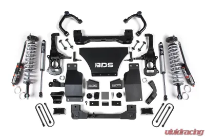BDS Suspension 2.5 Inch Lift Kit | FOX 2.5 Performance Elite Coil-Over | FOX 2.0 Performance Series Rear Shock Chevrolet Silverado 1500 Trail Boss?| GMC Sierra 1500 AT4 Diesel 2025-2026 - BDS1856PSS