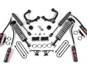 BDS Suspension 3.5 Inch Lift Kit | FOX Performance Elite Coil-Over | FOX 2.5 Performance Elite Series Rear Shock Chevrolet Silverado 1500 | GMC Sierra 1500 4WD 2025-2026