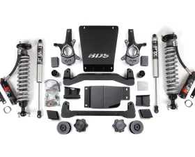 BDS Suspension 4 Inch Lift Kit | FOX 2.5 Performance Elite Coil-Over | 2 Inch Coil Spacer Chevrolet Avalanche | Tahoe | GMC Yukon | Yukon XL 1500 2007-2014