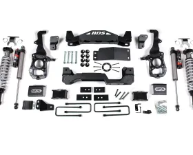 BDS Suspension 6 Inch Lift Kit | FOX 2.5 Performance Elite Coil-Over | 4 Inch Block Kit | FOX Performance Elite Series 2.5 Rear Shock Ford F150 4WD 2021-2025