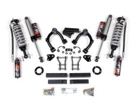 BDS Suspension 3.5 Inch Lift Kit | FOX 2.5 Coil-Over | Cast Steel OE Knuckle | FOX 2.5 Performance Elite Series Rear Shock Ford Ranger 4WD 2019-2023