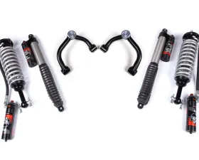 BDS Suspension 2 Inch Leveling Kit | FOX 2.5 Performance Elite Series | with UCA Sensor | FOX 2.5 Performance Elite Rear Shock Ford F150 4WD 2021-2025