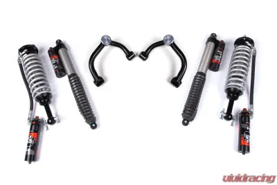 BDS Suspension 2 Inch Leveling Kit | FOX 2.5 Performance Elite Series | with UCA Sensor | FOX 2.5 Performance Elite Rear Shock Ford F150 4WD 2021-2025 - BDS1914FPE