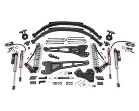 BDS Suspension 4 Inch Lift Kit with Radius Arm | FOX 2.5 Performance Elite Coil-Over Conversion | Leaf Springs | FOX 2.5 Performance Elite Series Shock Ford F250 | F350 Super Duty 4WD Diesel 2017-2019