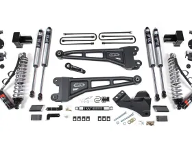 BDS Suspension 4 Inch Lift Kit with Radius Arm | FOX 2.5 Performance Elite Coil-Over Conversion | FOX 2.5 Performance Elite Series Shock Ford F350 Super Duty DRW 4WD Diesel 2020-2022