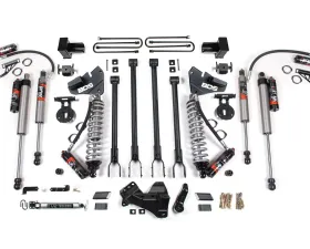 BDS Suspension 4 Inch Lift Kit with 4-Link | FOX 2.5 Performance Elite Coil-Over Conversion | FOX 2.5 Performance Elite Series Shock Ford F350 Super Duty DRW 4WD Diesel 2020-2022