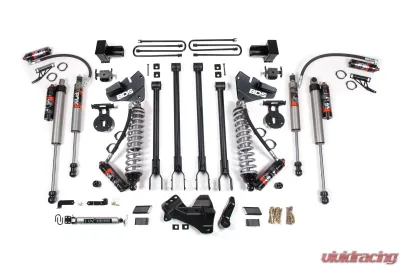 BDS Suspension 4 Inch Lift Kit with 4-Link | FOX 2.5 Performance Elite Coil-Over Conversion | FOX 2.5 Performance Elite Series Shock Ford F350 Super Duty DRW 4WD Diesel 2020-2022 - BDS1974FPE