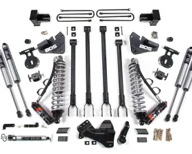 BDS Suspension 4 Inch Lift Kit with 4-Link | FOX 2.5 Performance Elite Coil-Over Conversion | FOX 2.5 Performance Elite Series Shock Ford F350 Super Duty DRW 4WD Diesel 2017-2019