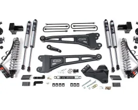 BDS Suspension 4 Inch Lift Kit with Radius Arm | FOX 2.5 Performance Elite Coil-Over Conversion | FOX 2.5 Performance Elite Series Shock Ford F350 Super Duty DRW 4WD Diesel 2017-2019