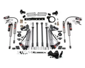 BDS Suspension 6 Inch Lift Kit with Radius Arm | FOX 2.5 Coil-Over Conversion Performance Elite | Block Kit | FOX 2.5 Performance Elite Series Shock Ford F250 | F350 Super Duty 4WD Diesel 2017-2019