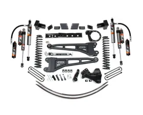 BDS Suspension 7 Inch Lift Kit with Radius Arm | Leaf Springs | FOX 2.5 Performance Elite Series Shock Ford F250 | F350 Super Duty 4WD Diesel 2020-2022