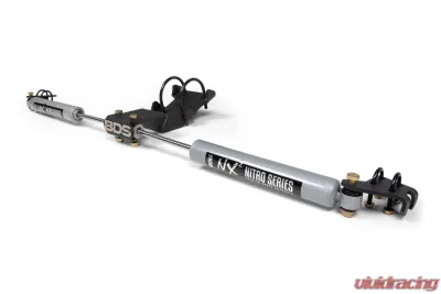 BDS Suspension Dual Steering Stabilizer Kit with NX2 Shocks | 0-2 Inch Lift Ford F250 | F350 Super Duty 4WD 2005-2026 - BDS2033DH