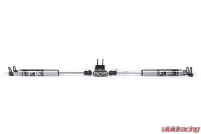 BDS Suspension Dual Steering Stabilizer Kit with FOX 2.0 Performance Shocks Jeep Wrangler JL | Gladiator JT 2018-2025 - BDS2034DF
