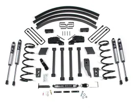 BDS Suspension 4.5 Inch Lift Kit | Block Kit with Factory Overload | FOX 2.0 Performance Series Shock Dodge Ram 2500 | 3500 4WD 1994-1999
