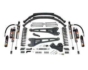 BDS Suspension 5 Inch Lift Kit with Radius Arm | Leaf Springs | FOX 2.5 Performance Elite Series Shock Ford F250 | F350 Super Duty 4WD Diesel 2023-2025